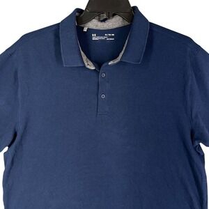 Under Armour Shirt Extra Large Polo‎ Mens Heatgear Loose Golf Short-Sleeve Golf